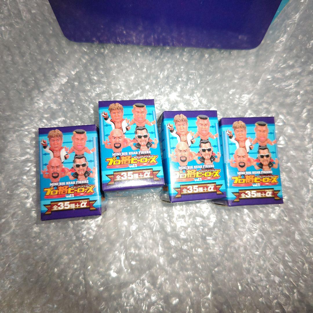 プロ格ヒーローズ　ミニビッグヘッドフィギュア　vol.1　BOX　24個　未開封