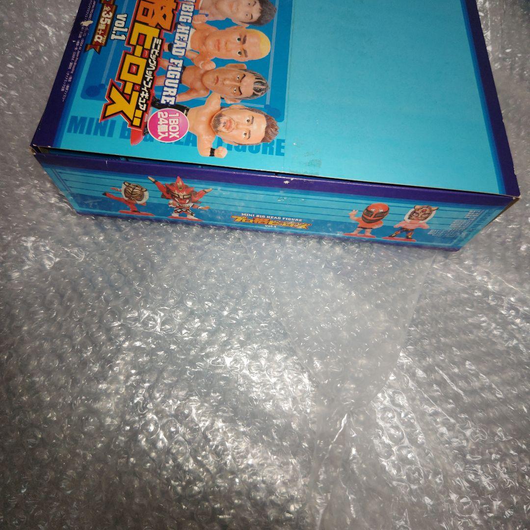 プロ格ヒーローズ　ミニビッグヘッドフィギュア　vol.1　BOX　24個　未開封