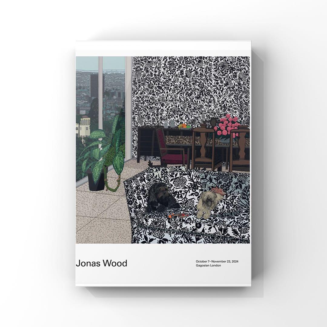 Jonas Woodジョナス・ウッド : Robot and Bear ポスター