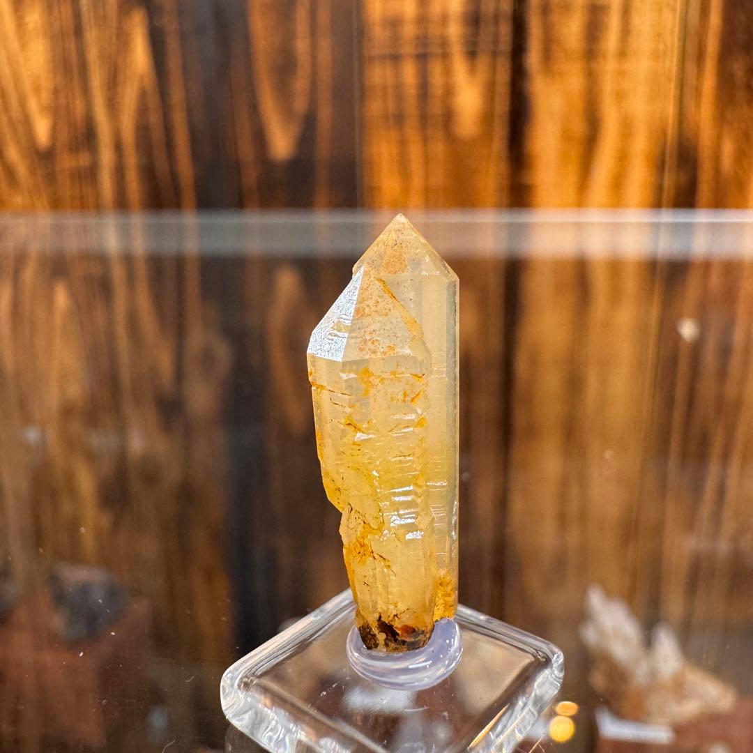 レモン水晶 国産鉱物 奈良 希少