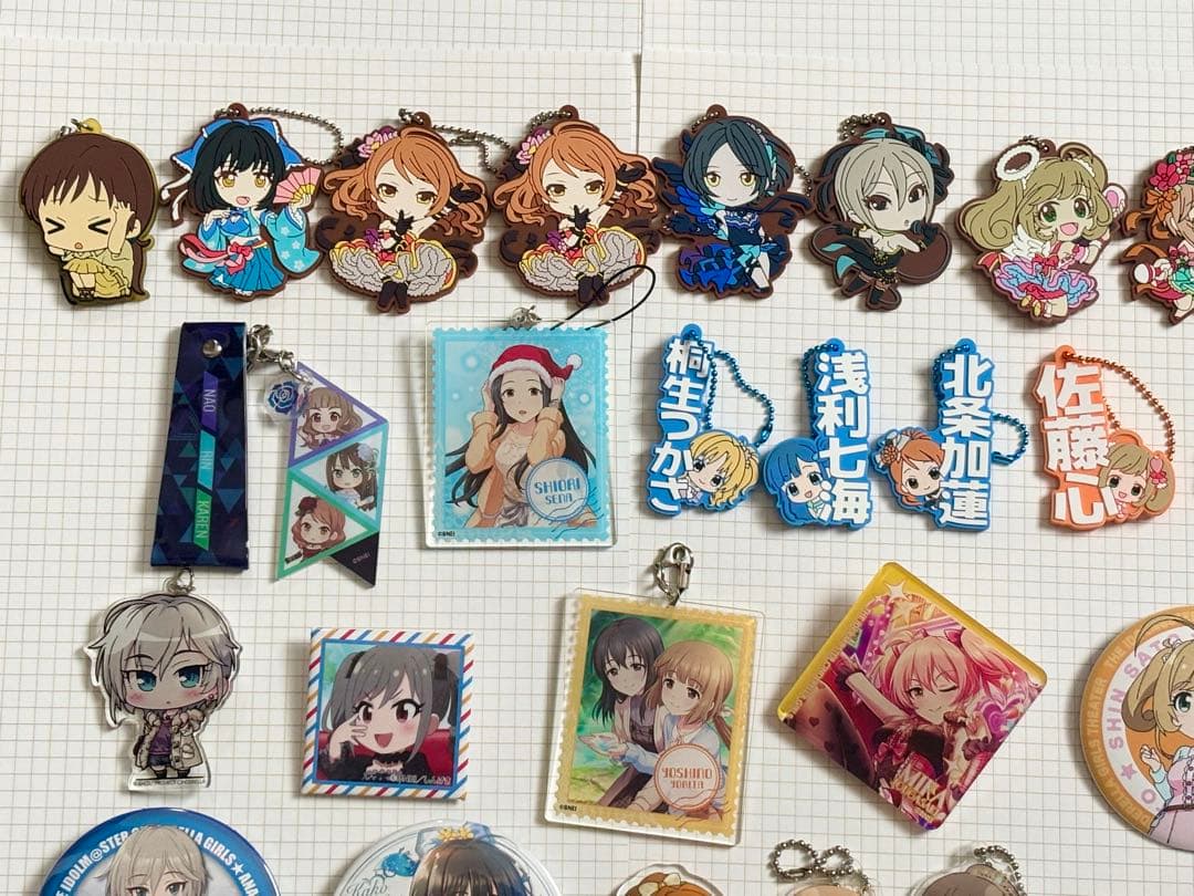 【60点以上】デレマス グッズ まとめ売り（アナスタシア・一ノ瀬志希 他）