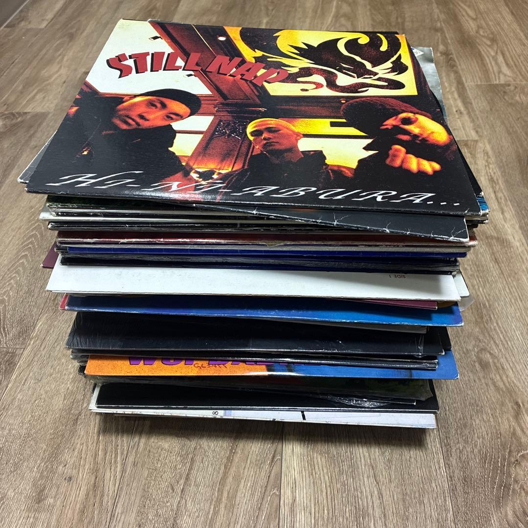 レコード　まとめ売り　HIPHOP R&B オールジャンル　80枚程