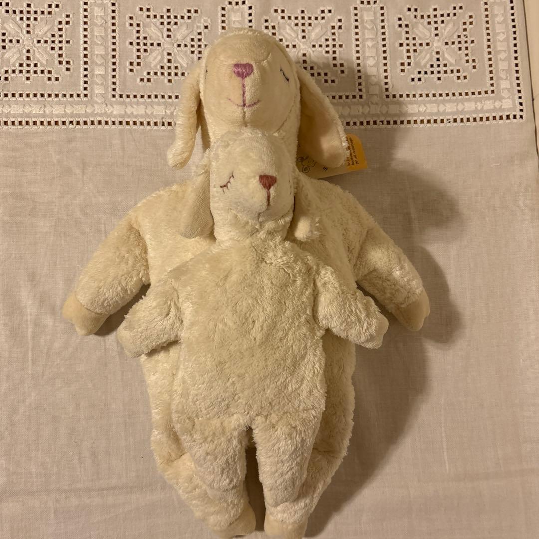 ひつじ　ゼンガー SENGER オーガニックコットン　チェリーピロー　47cm