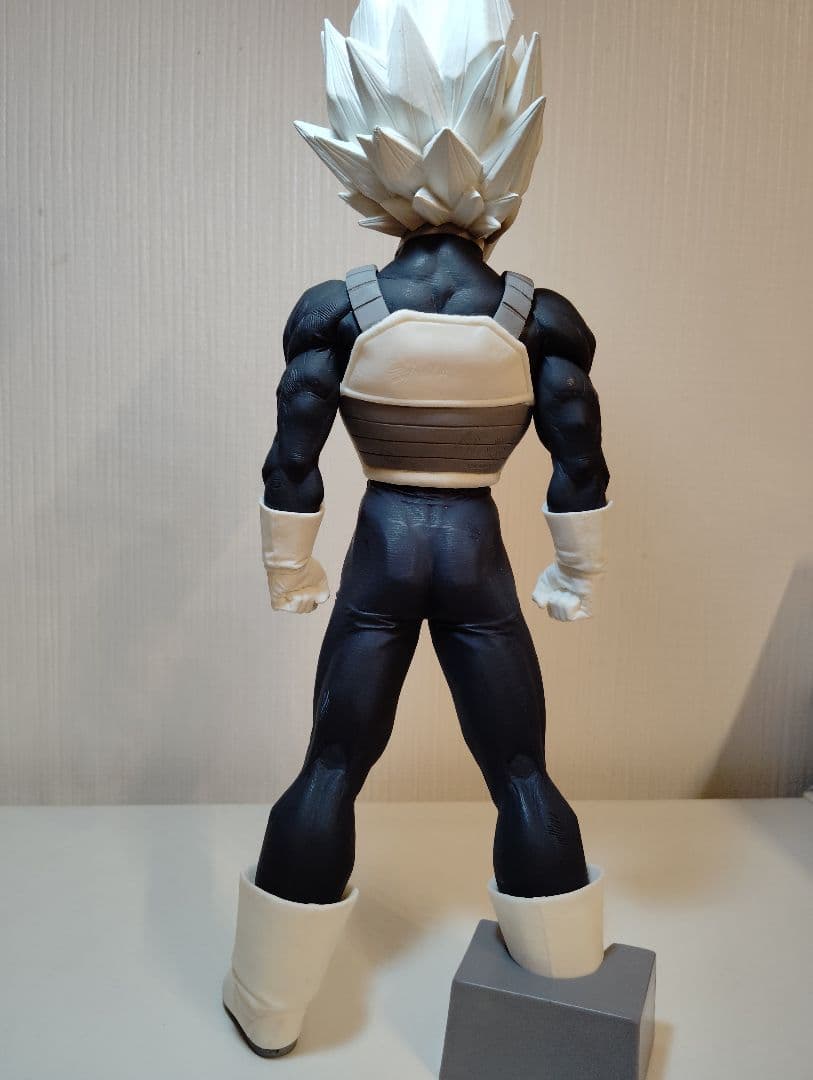 SMSP ドラゴンボール ベジータ フィギュア 03 C賞　モノクロ　モノトーン