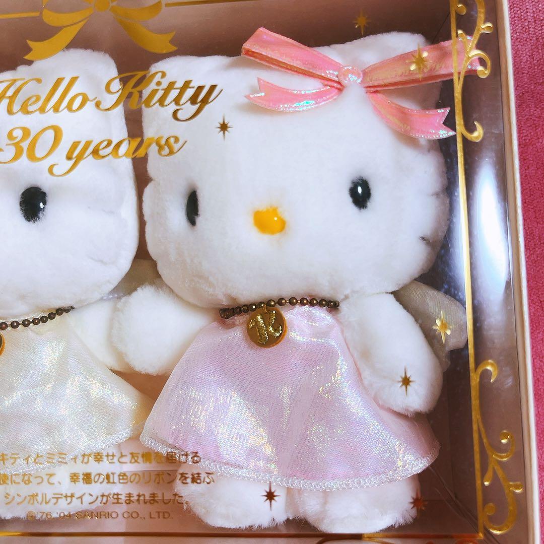 日*1様 希少レア　ハローキティ　ミミィ　30th ぬいぐるみ　エンジェル　20