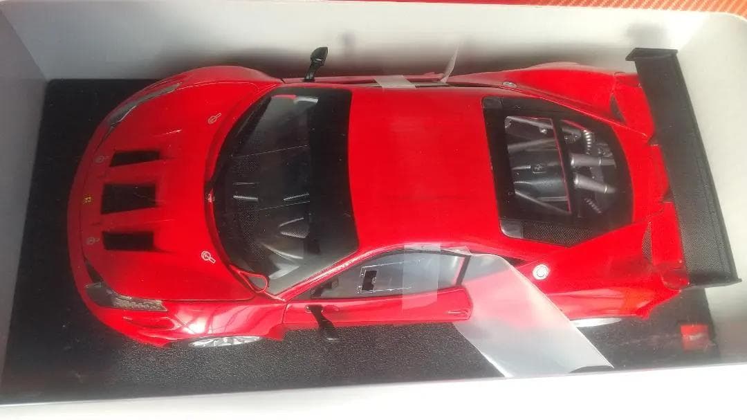 ミニカー Hot Wheels 458 Italia GT2 1/18