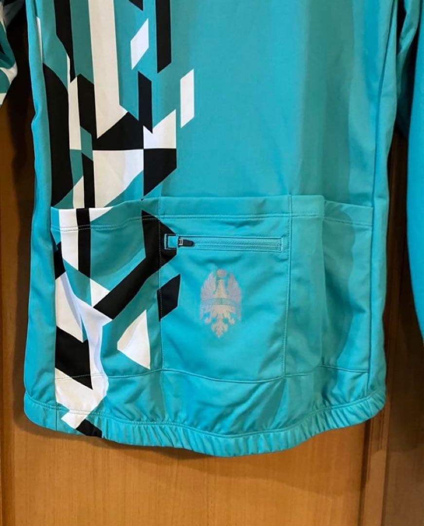 ビアンキ チェレステ ロングスリーブ ジャージ XL サイクル ウェア 長袖