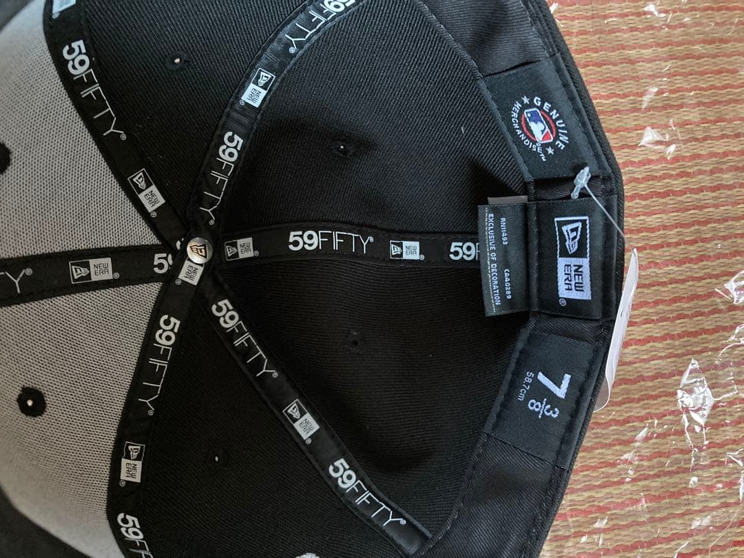 新品　ニューエラ59FIFTY 大谷翔平 ドジャース 刺繍 7 3/8 タグ付
