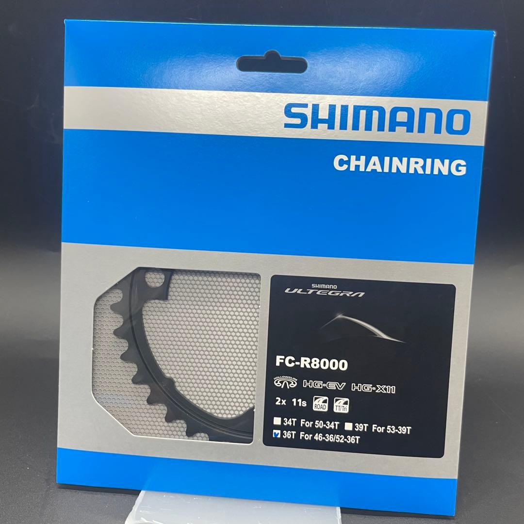 ◯未使用 シマノ チェーンリング FC-R8000 52T 36T セット