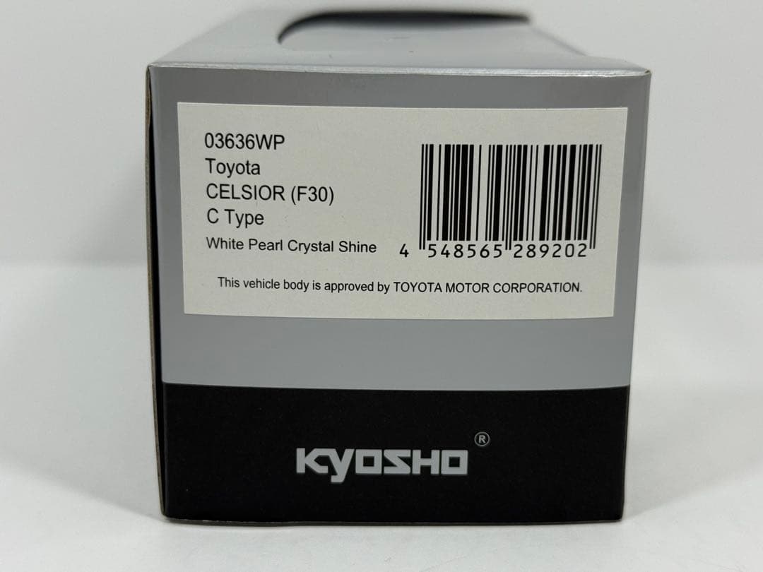 1/43 京商 トヨタ セルシオ F30 Cタイプ ホワイトパール