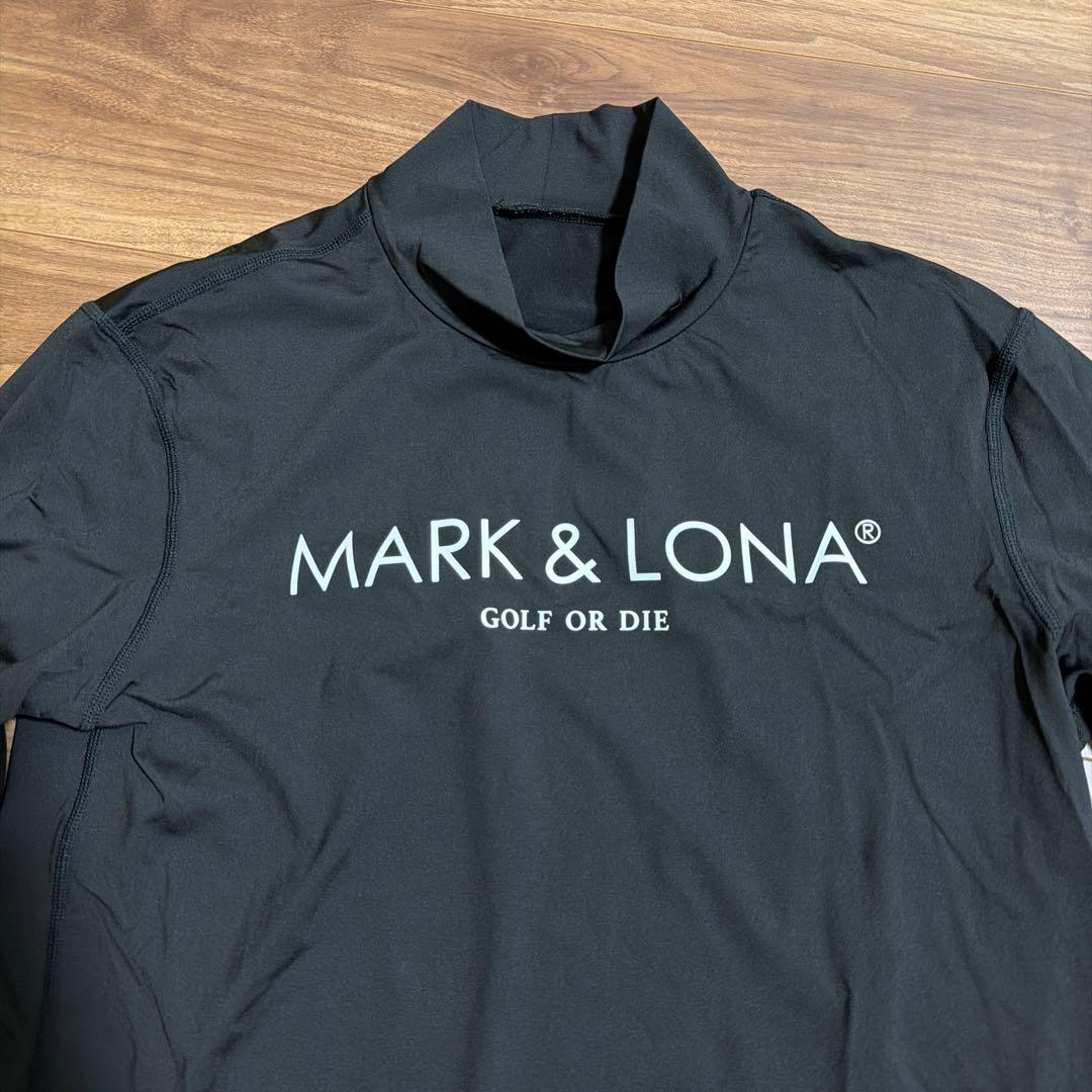 MARK & LONA 長袖モックネックシャツ