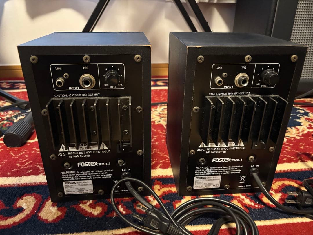 【期間限定値下げ】Fostex スタジオモニタースピーカー PM-04