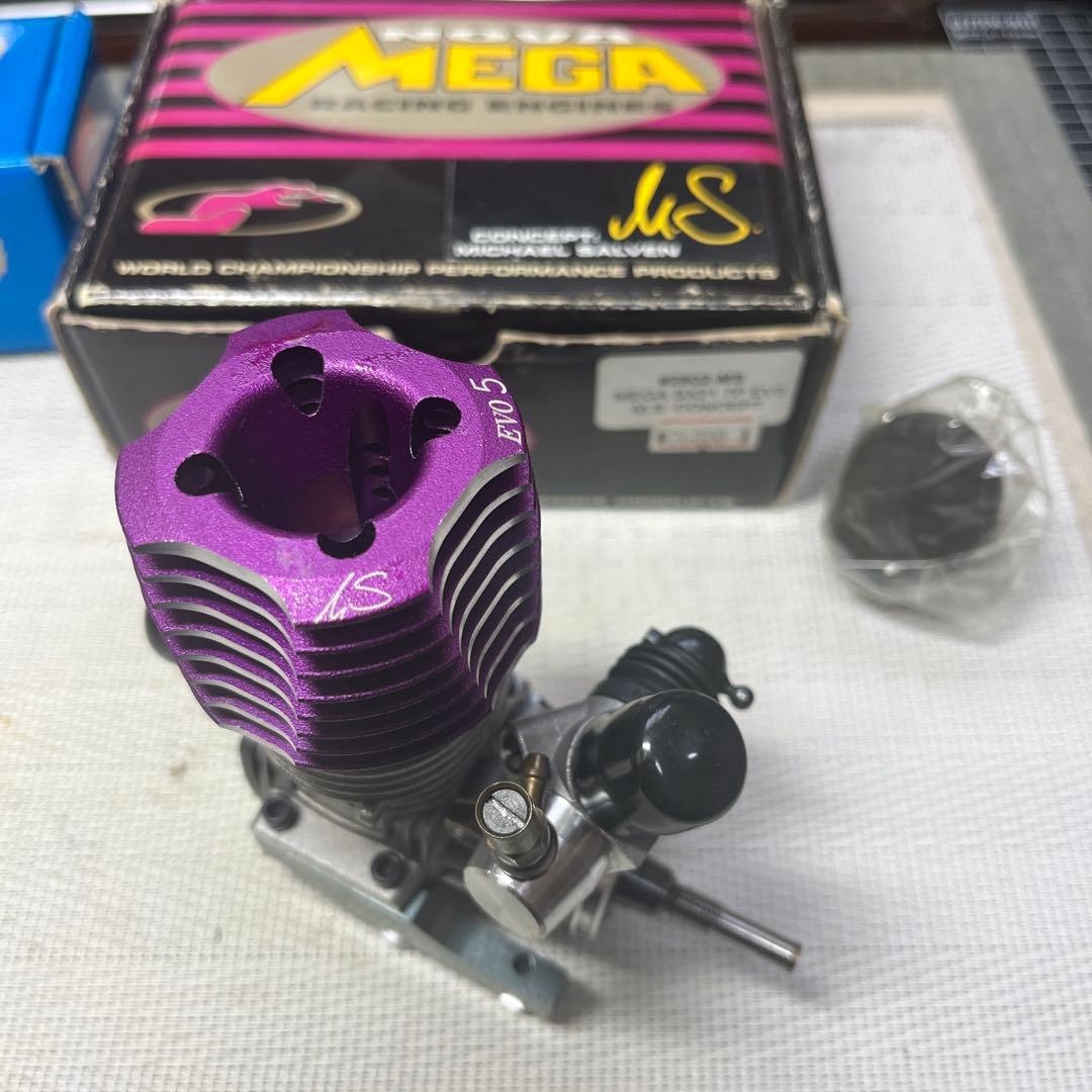 NOVA MEGA SX21 7P EVO5 マフラー付き　エンジンセット