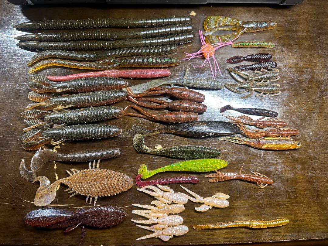 バス釣り引退セット 有名ワーム大量