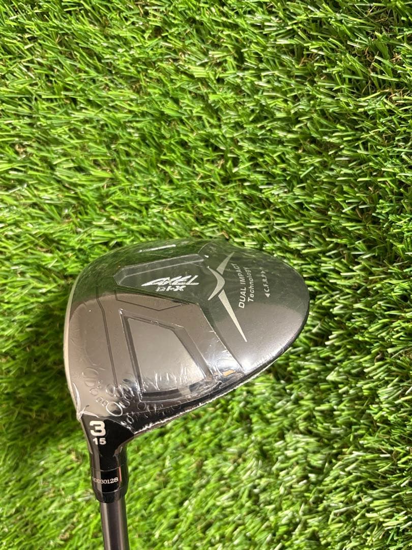 レフティ新品！AXEL DI-X 3番フェアウェイウッド フレックスR