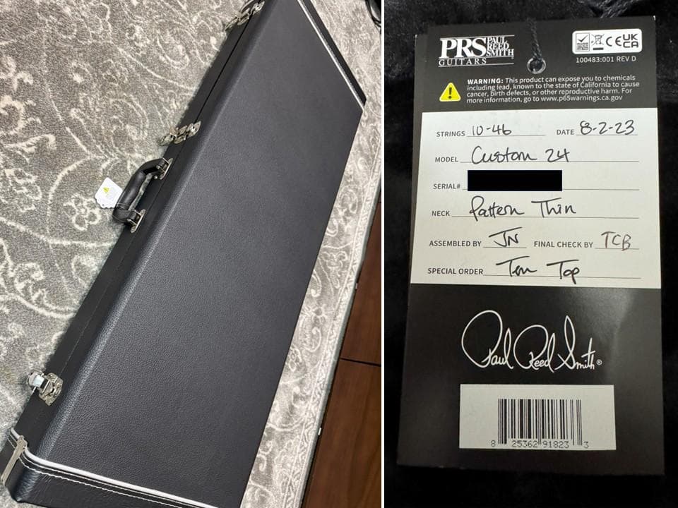 23年製 PRS Custom24 10Top 超美品