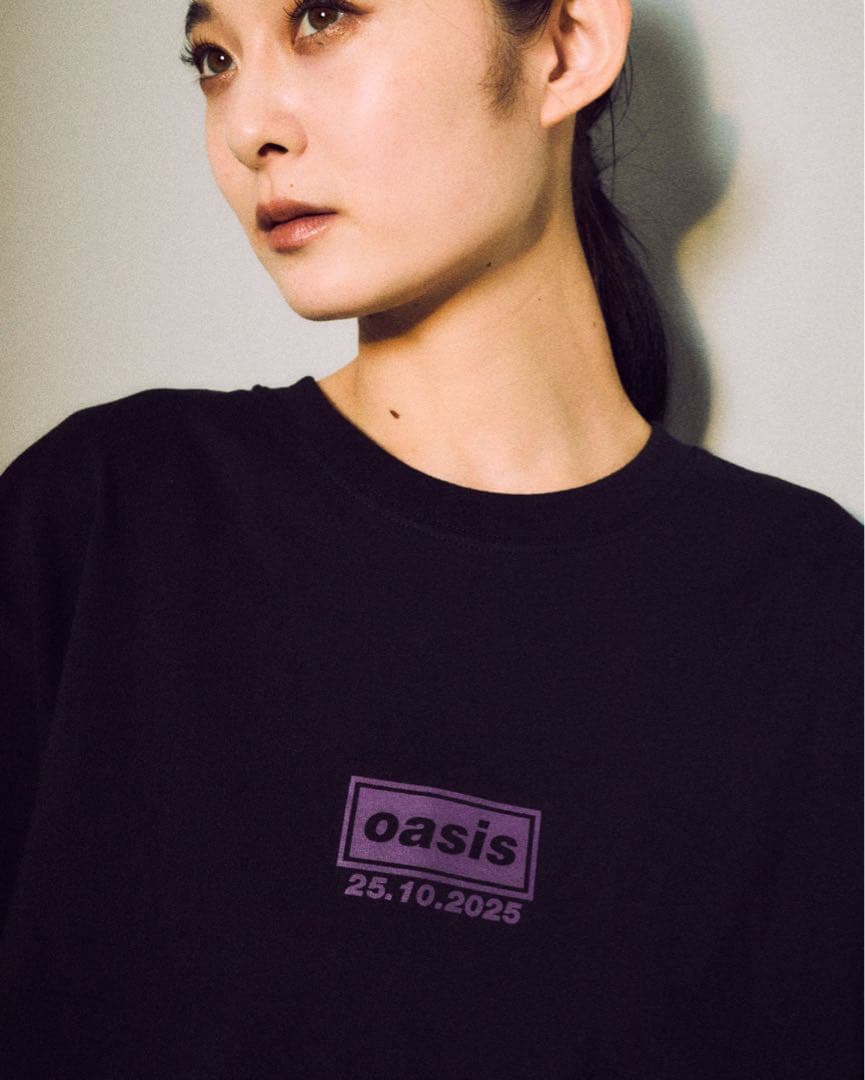 oasis live '25 TOKYO Tシャツ （10.26日付入り）L