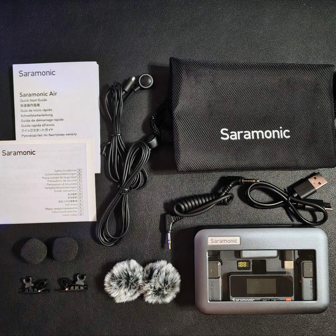 【ほぼ新品】Saramonic Air-02、カメラアダプタ付