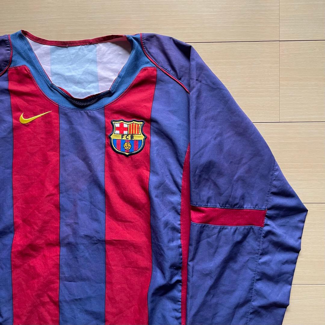 04/05 NIKE バルセロナ ユニフォーム 長袖 ヴィンテージ