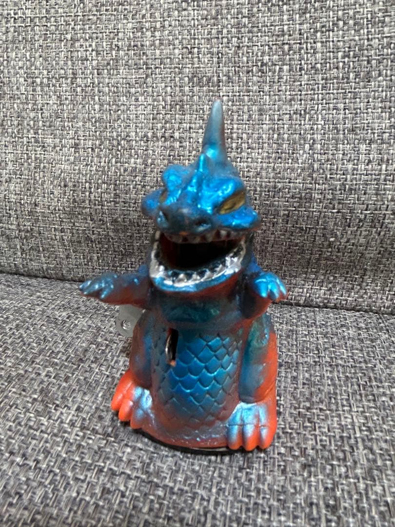 当時物 発火怪獣 ゴメラ ヨネザワ ゼンマイ 歩行 ブリキ ソフビ フィギュア