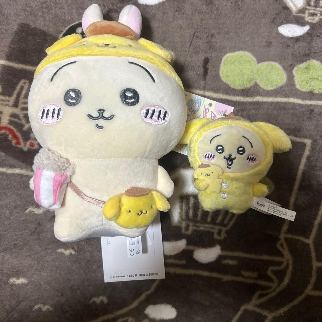 ちいかわ サンリオコラボ ぬいぐるみ マスコット セット