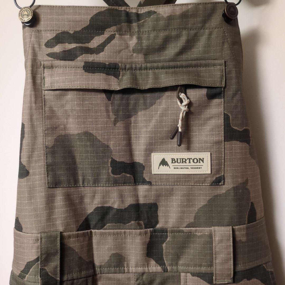 BURTON カモフラージュオーバーオール レディース