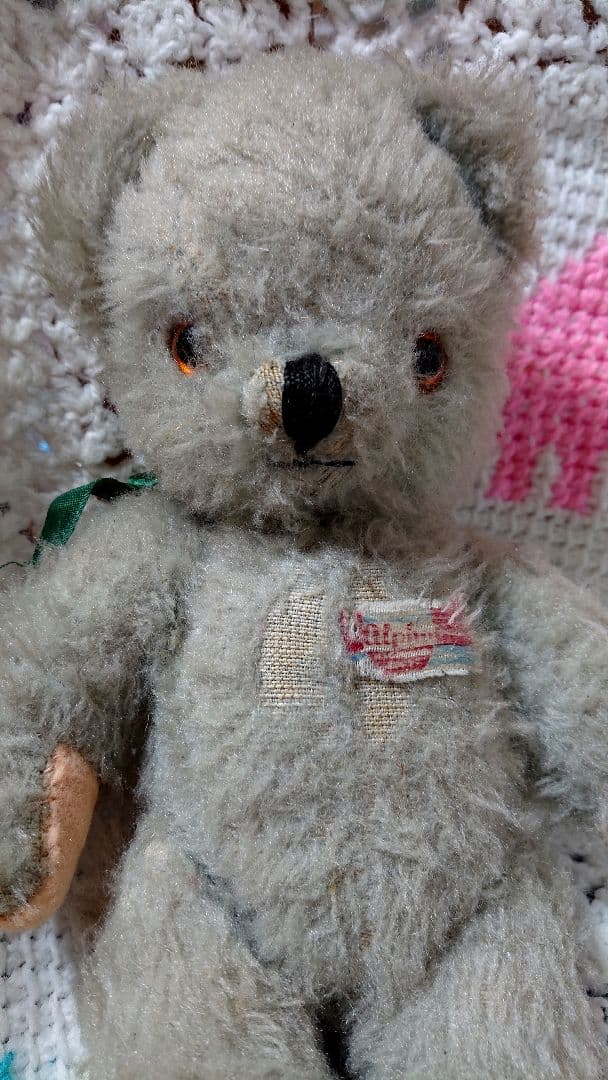 ファーネル ブルー テディベア ビンテージ