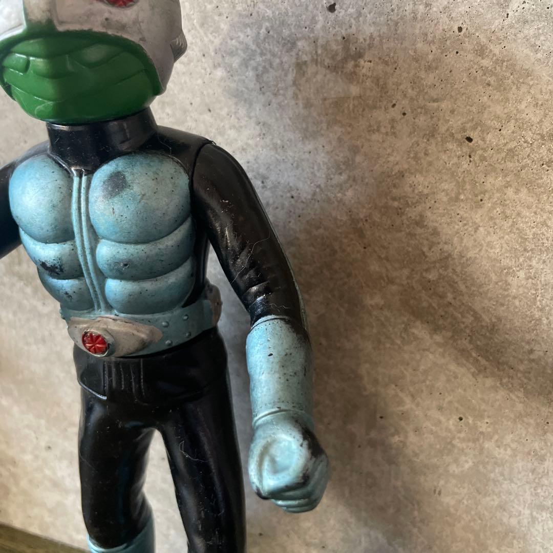 当時物仮面ライダー１号ソフビミドルサイズ