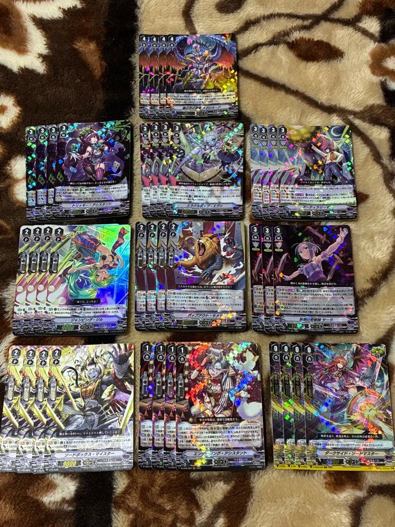ヴァンガード引退品　クランセレクションなど　デッキ調整パーツ　詰め合わせ