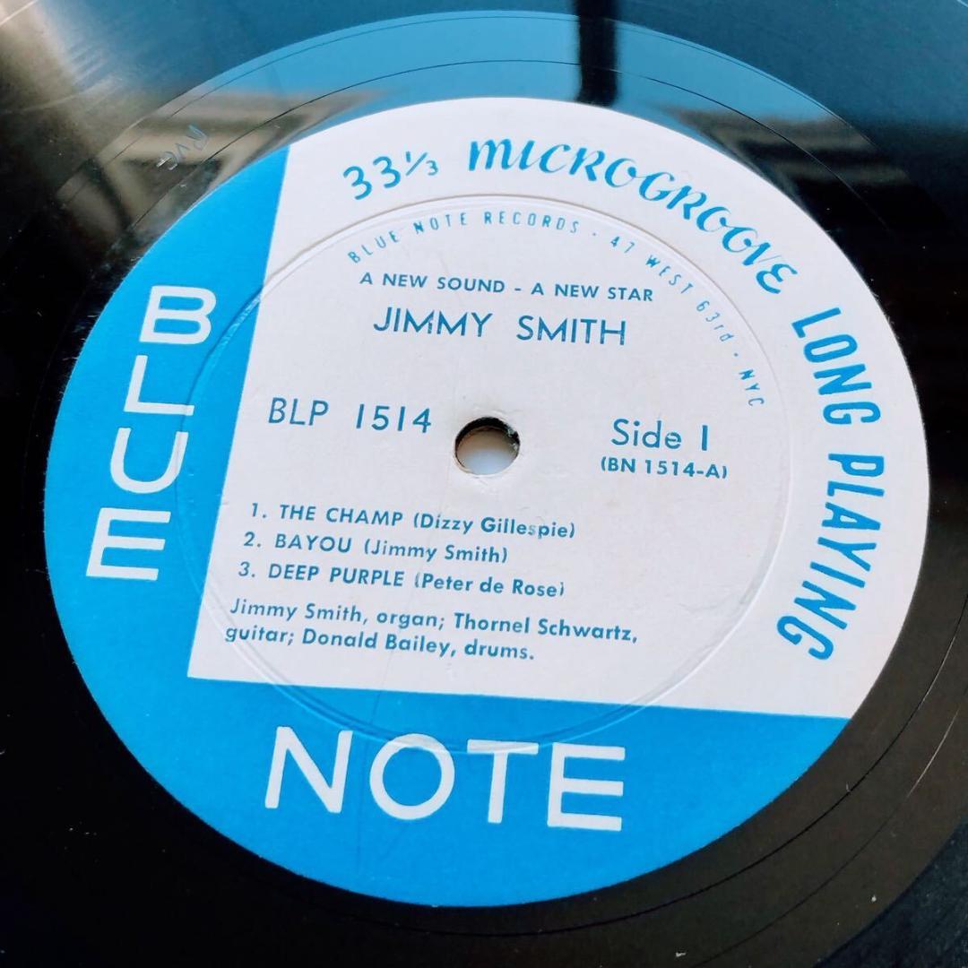 #3914【希少な名盤】ジミー・スミス LPレコード ジャズ 1956年 RVG