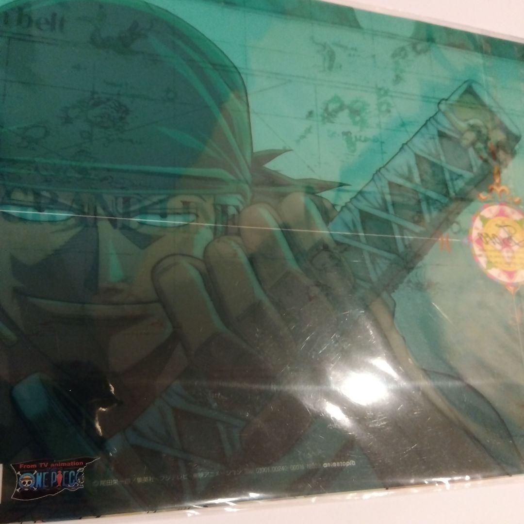 ONEPIECE ゾロ B5 クリアファイル 当時物 希少 レア 呪われた聖剣