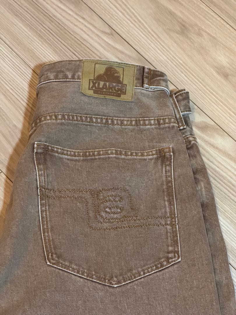 スケートボード XLARGE BAGGY DENIM PANTS