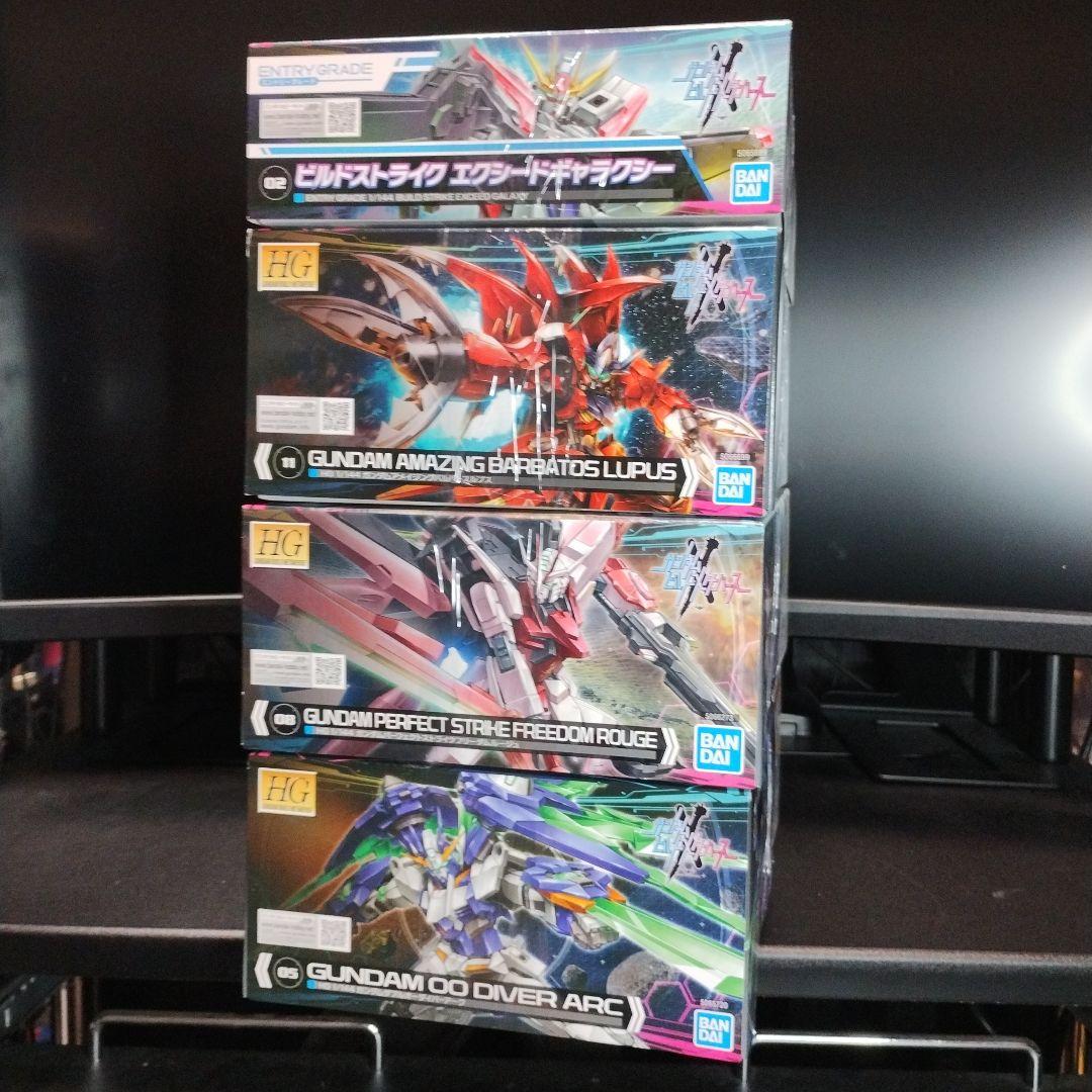 未開封新品 HG ビルドメタバースより登場機体 合計4個セット