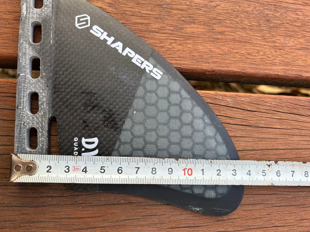 SHAPERS D.V.S QUAD KEE フィン 約10インチ