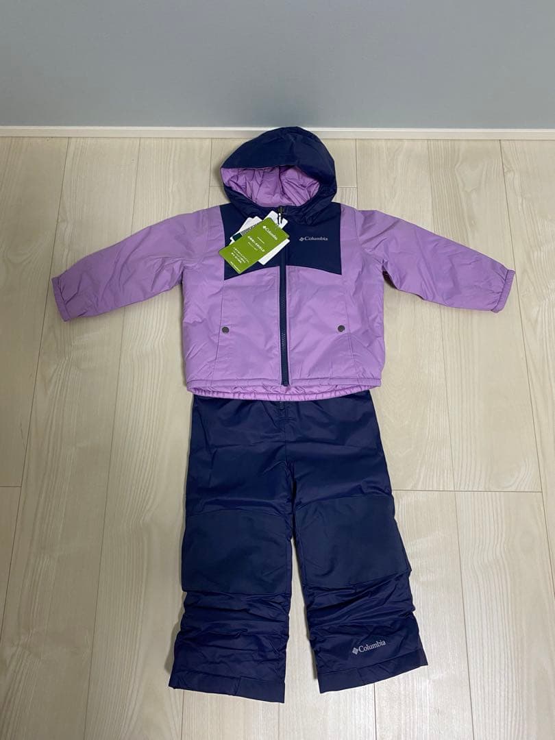 【新品】Columbia 子ども用　スキーウェアセット