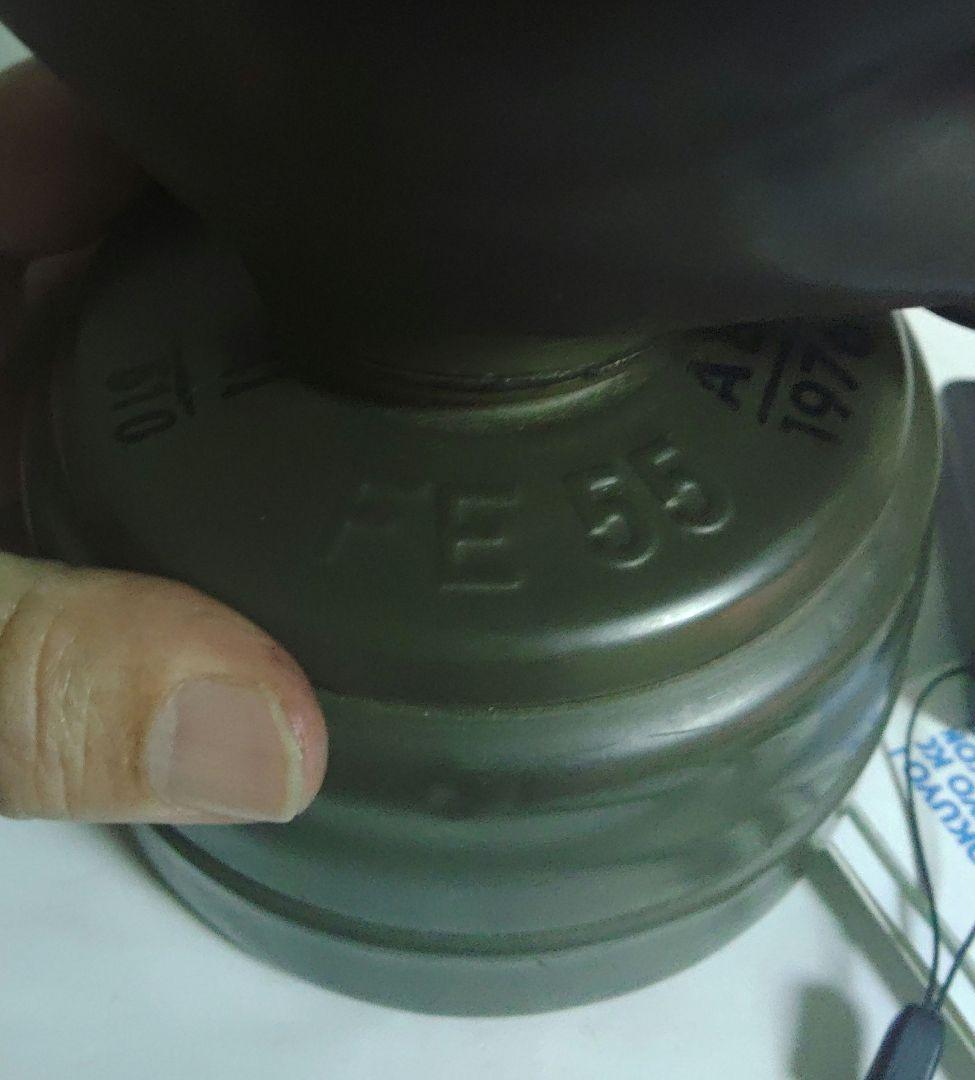 ガスマスク　1976 AUEP 　軍隊　FE55型