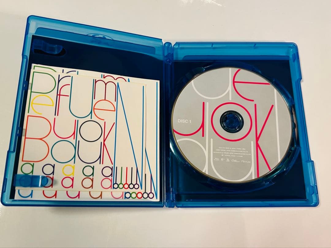 【6枚セット ステッカー付き】 初回盤 Perfume 初期 Blu-ra