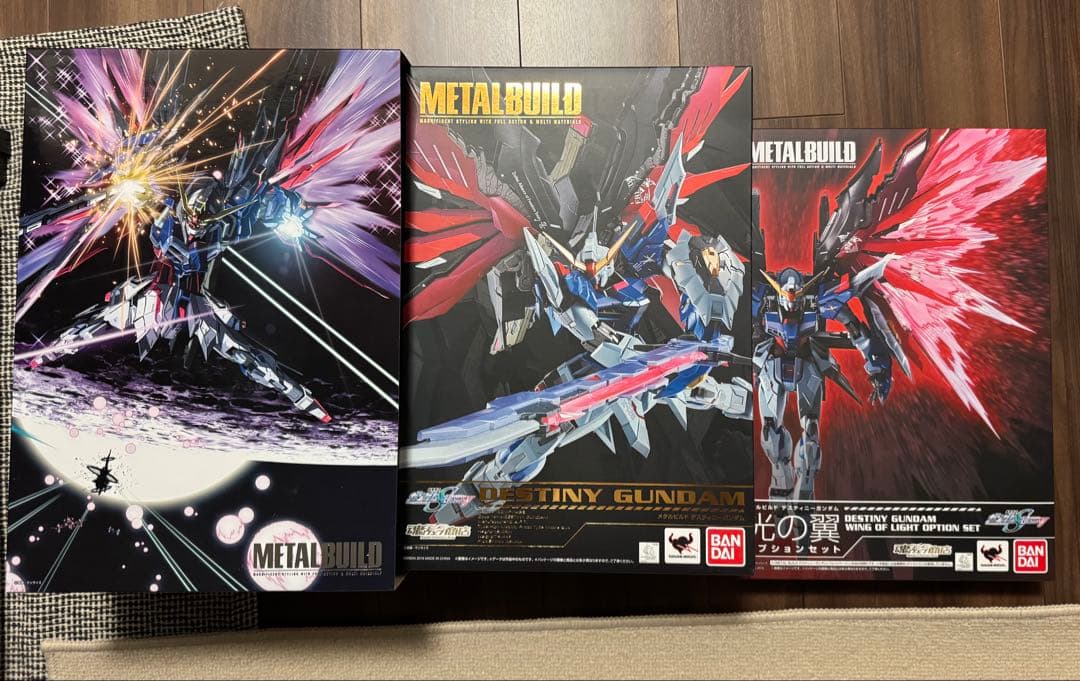 L BUILD デスティニーガンダム(フルパッケージ） 光の翼セット