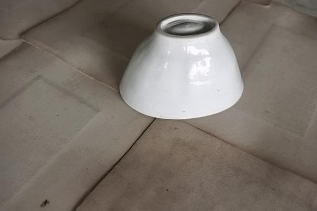 フランス 不思議の国のアリス的 カフェオレボウル 白 アンティーク