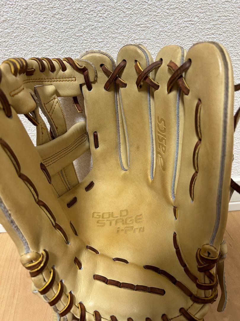 GOLD STAGE 17型 軟式グローブ 外野用クリーム色