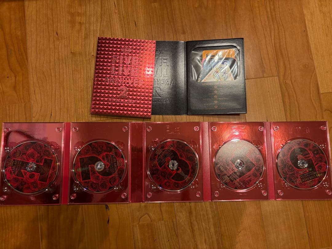 ラルクDVDセットFIVE LIVE ARCHIVES おまけ付き