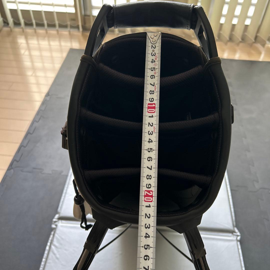 VESSELキャディーバッグ　プレーヤー2.0　 ダブルストラップ（白）