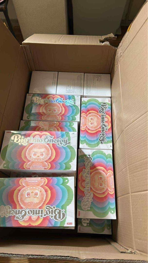 THE MONSTERS Big into Energy ぬいぐるみ 5box