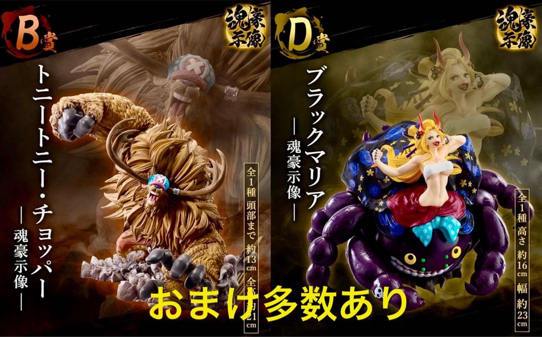 【魂豪示像】一番くじワンピース 悪魔を宿す者達 vol.3 A賞&ラストワン賞他