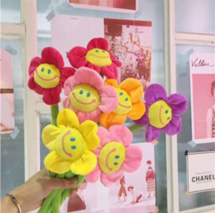 チャンキーフラワー ぬいぐるみ 花束 ギフト クリスマス ベビー プレゼント