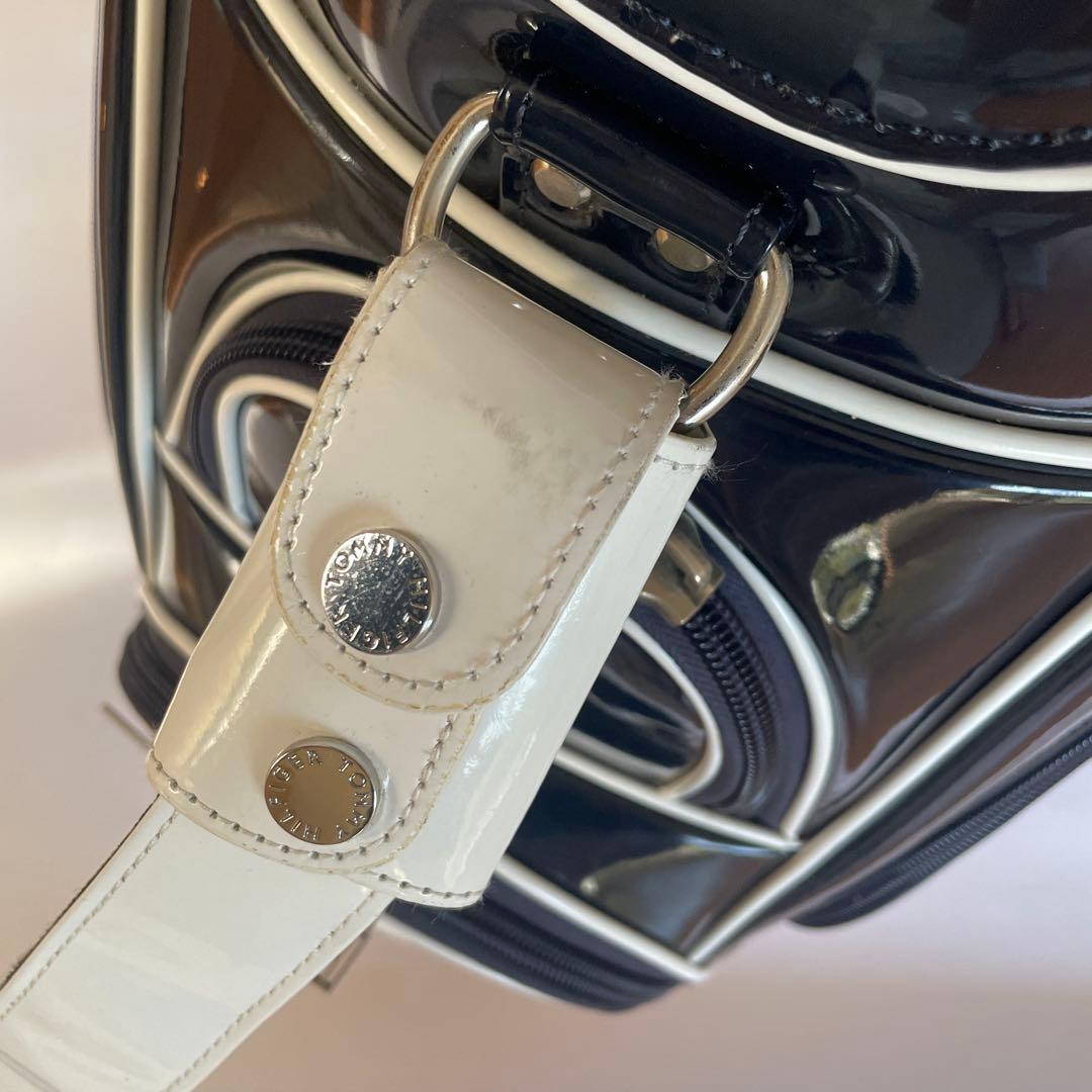 トミーヒルフィガー　ゴルフバッグ　ネイビー　THMG2FC2