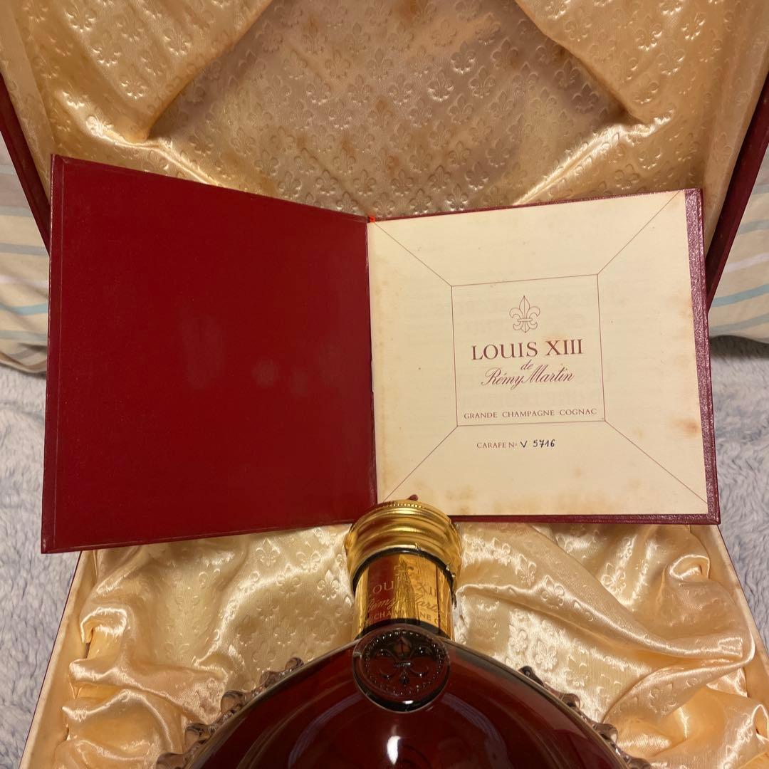 未開封美品　ルイ13世　baccaratボトル　シリアルNOあり