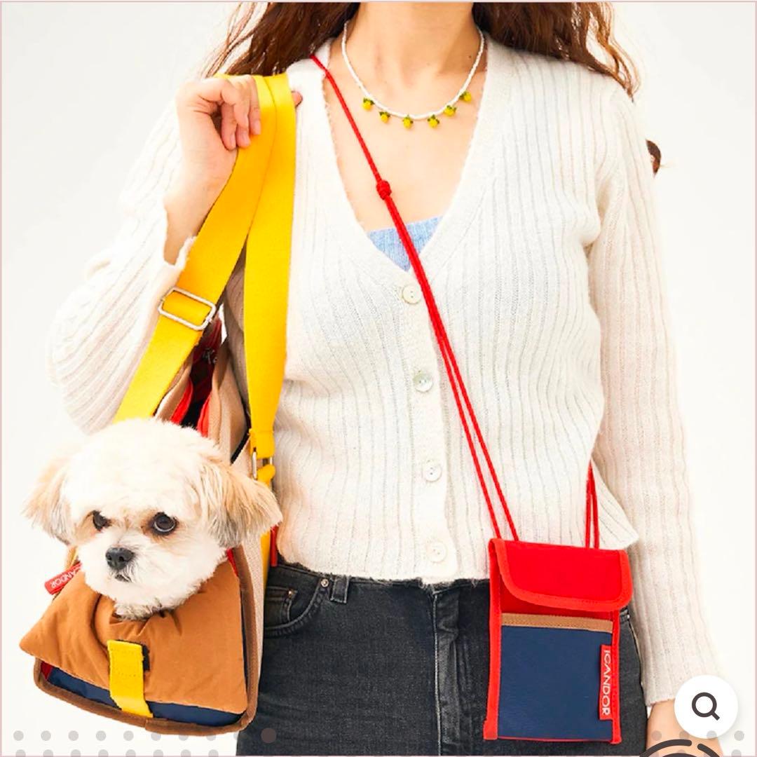 iCANDOR i BAG (SASSY CREAM) Ｌサイズ　ペットキャリー