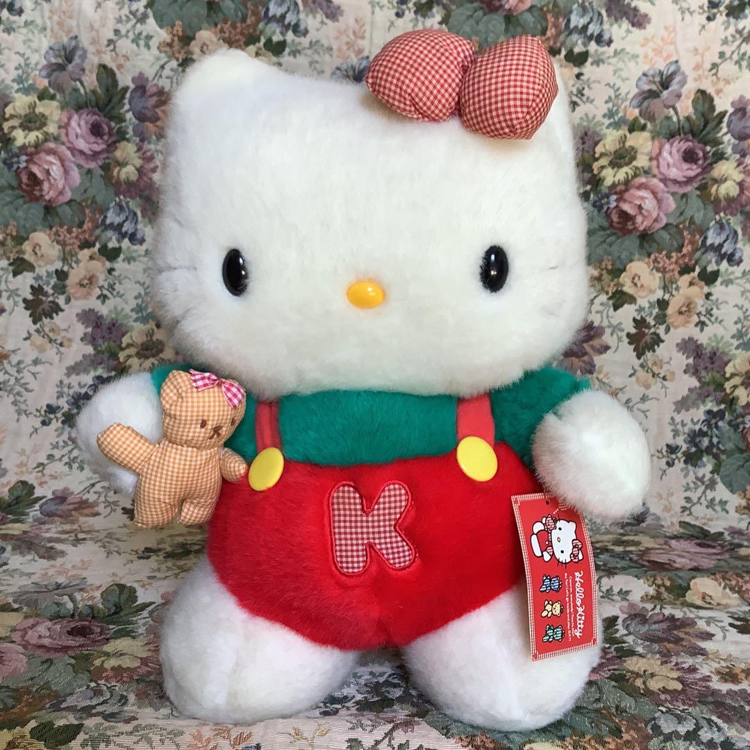 キティ　ぬいぐるみ　レトロ