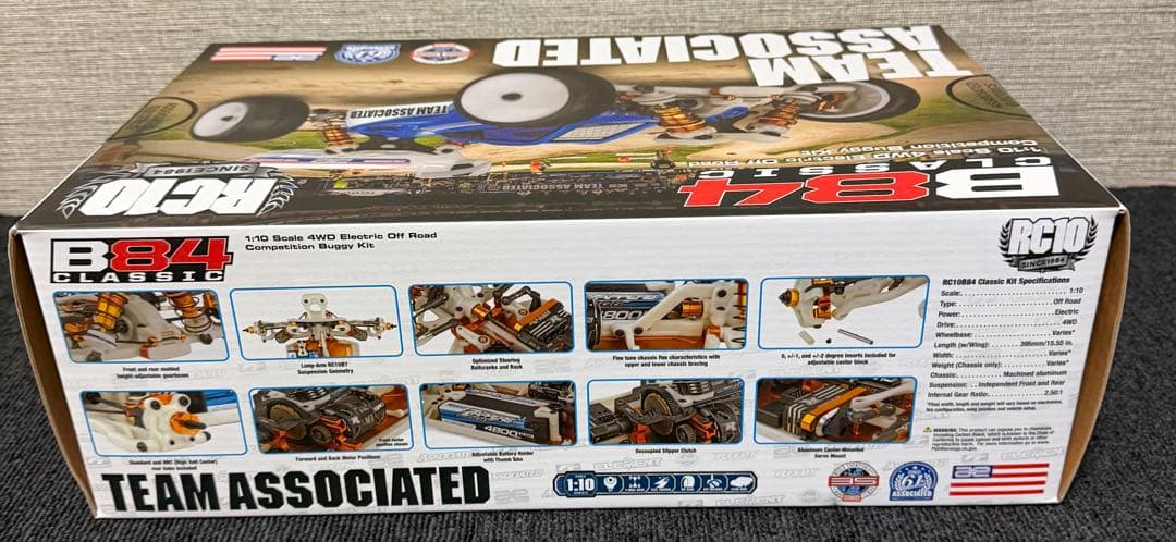 アソシエイテッドRC10B84クラシックキット 新品未開封品 希少